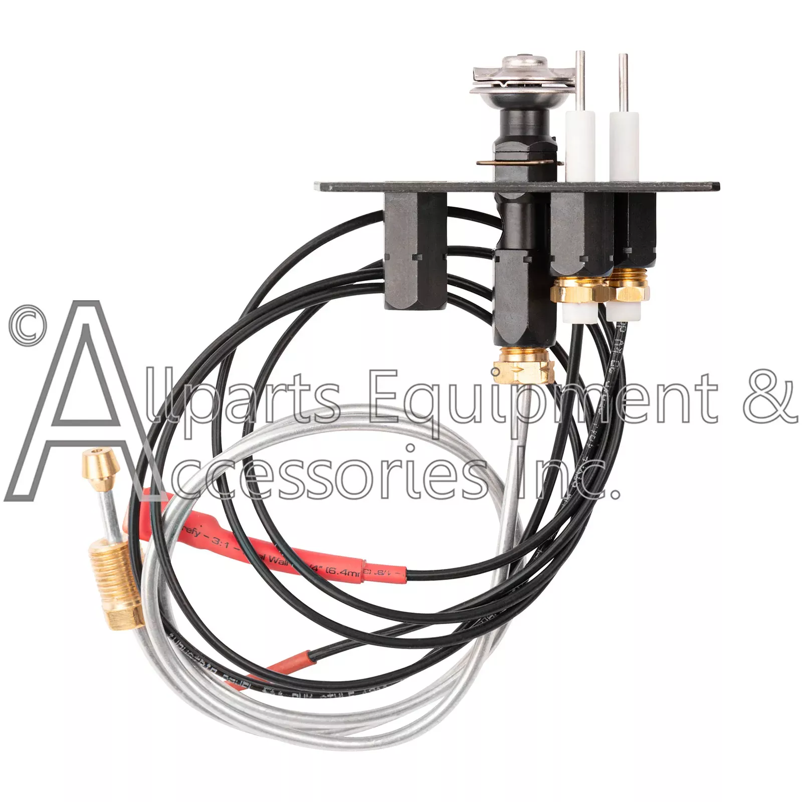 0.199.711 Pilot Assembly Electronic Ignition LPG Propane Gas 3 Flame Hood Top Mount