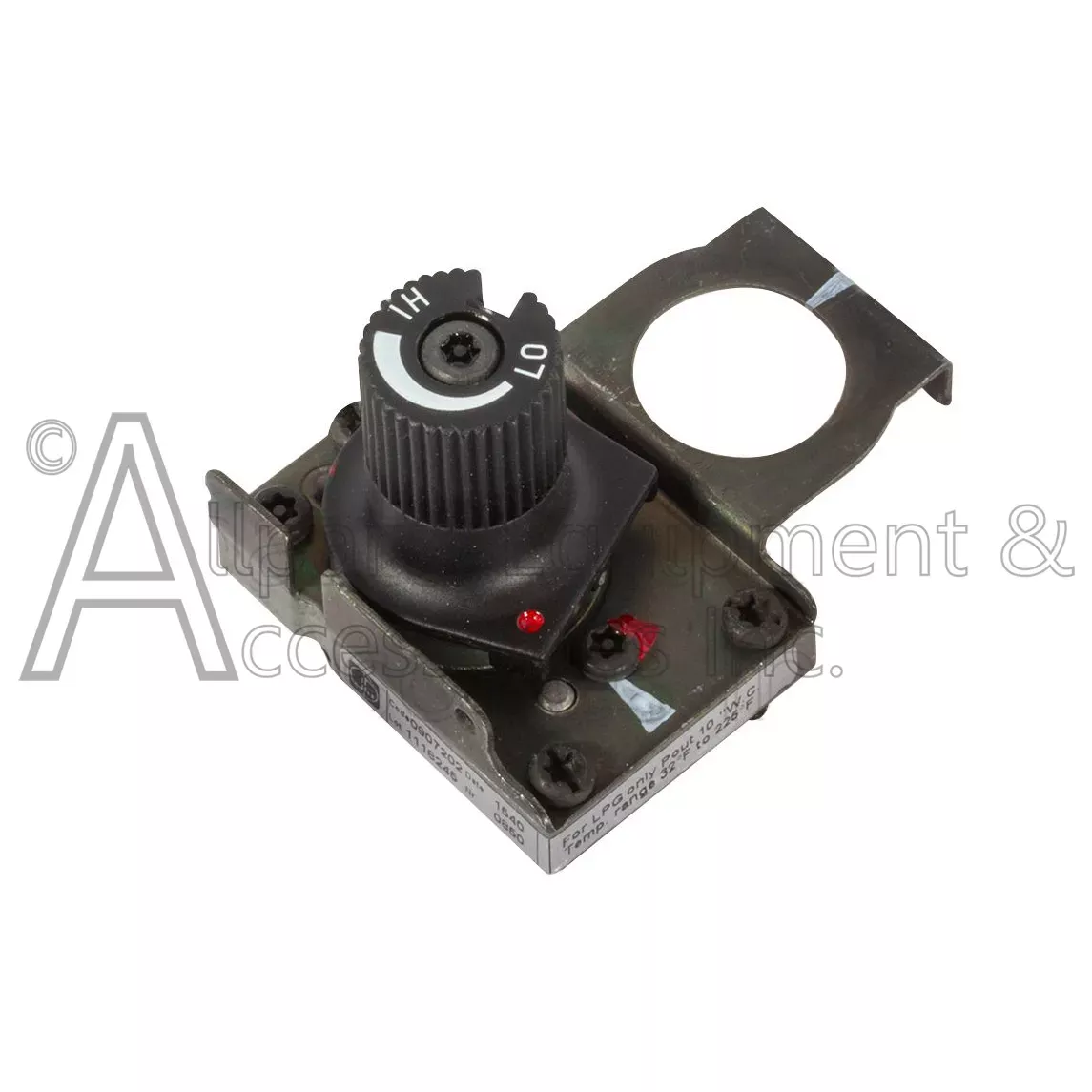 0.907.202 NG to LP Conversion Regulator SIT Nova 820 mV gas valves. 10.0 - 6.4 manual hi/lo