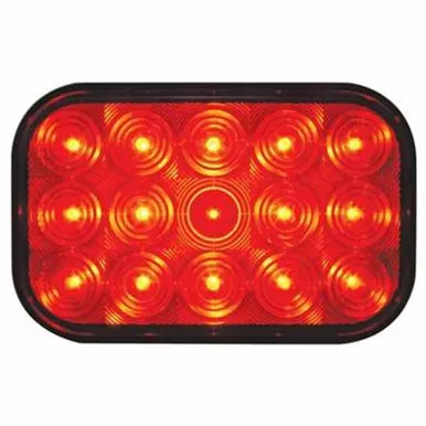 15 LED Rectangular Stop. Turn And Tail Light