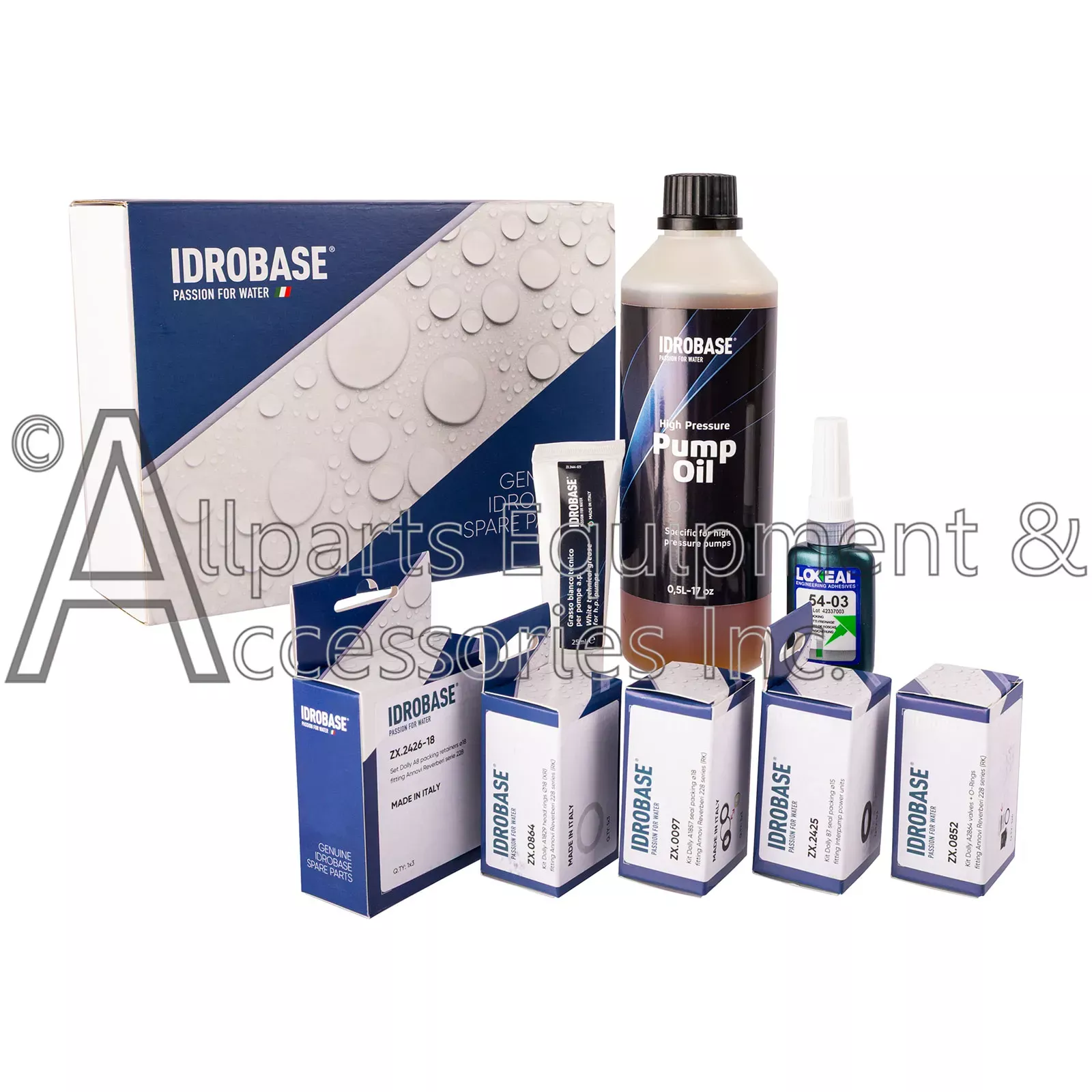 ZX.SRA03 Maintenance Set pump fitt. A&R SERIE 228 Ø18